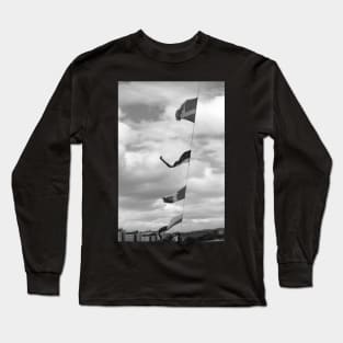 Flags, Royal Yacht Britannia, Edinburgh Long Sleeve T-Shirt